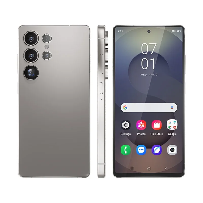 W&O X25 Ultra 6.75 inch 4G Smartphone MT6762 4GB + 64GB Cell Phone Built-in Stylus Hole-Punch Screen - Silver