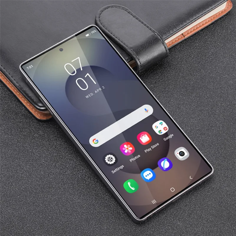 W&O X25 Ultra 6.75 inch 4G Smartphone MT6762 4GB + 64GB Cell Phone Built-in Stylus Hole-Punch Screen - Grey