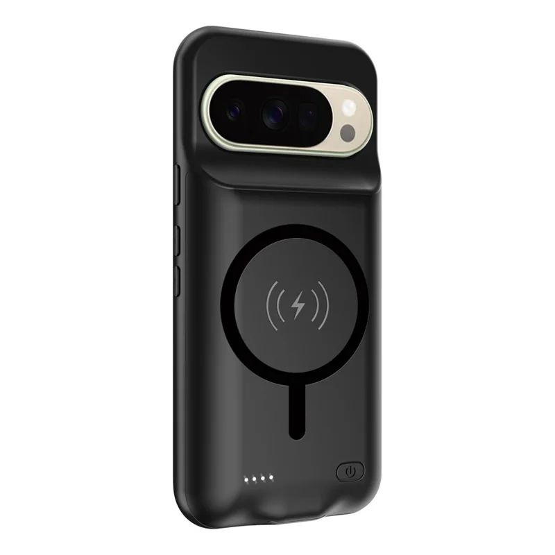 A49 Tragbare Ladehülle für Google Pixel 9 / 9 Pro 6000mAh Powerbank kompatibel mit MagSafe