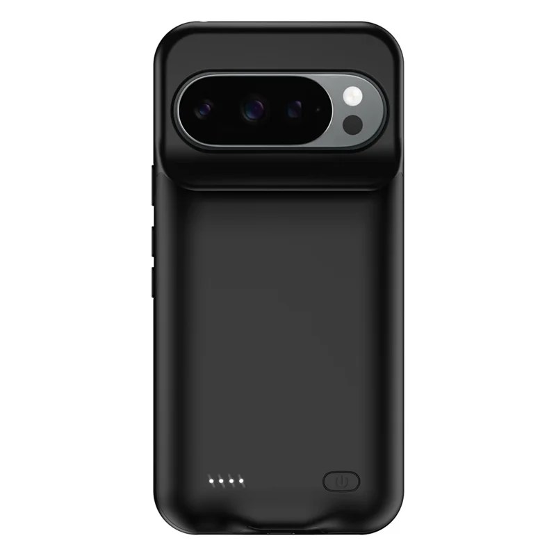 Étui Chargeur A49S pour Google Pixel 10 / 10 Pro, Coque Arrière Protectrice Souple en TPU avec Batterie de 6000mAh