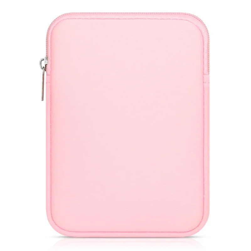 Für iPad mini (2019) 7,9 Zoll / mini 2 / 3 / 4 / mini Wi-Fi Tablet Sleeve stoßfest Fleece gefüttert Schutztasche - Pink