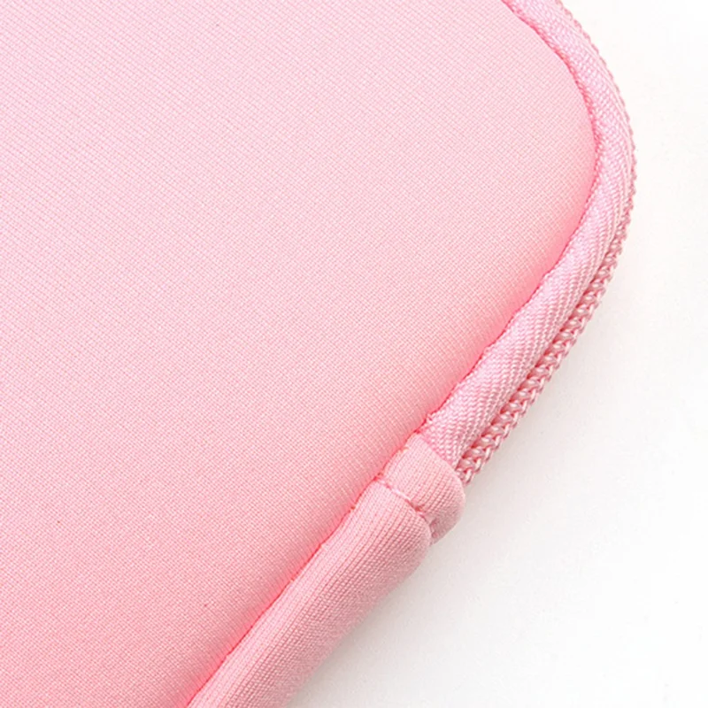 Für iPad mini (2019) 7,9 Zoll / mini 2 / 3 / 4 / mini Wi-Fi Tablet Sleeve stoßfest Fleece gefüttert Schutztasche - Pink