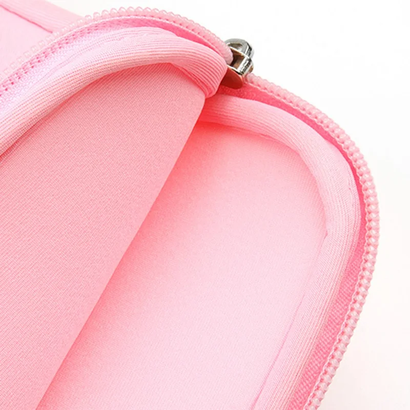 Für iPad mini (2019) 7,9 Zoll / mini 2 / 3 / 4 / mini Wi-Fi Tablet Sleeve stoßfest Fleece gefüttert Schutztasche - Pink