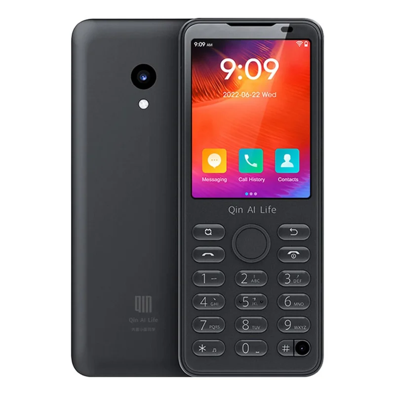 Qin F21 Pro Smart Keypad Phone 5MP Rear + 2MP Front Camera 2.8 Inch Touchscreen Android 11 Cellphone, 3GB+32GB - Black