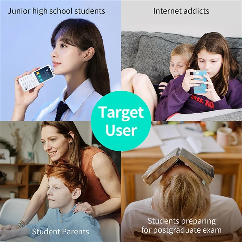 Qin F21 Pro Smart Keypad Phone 5MP Rear + 2MP Front Camera 2.8 Inch Touchscreen Android 11 Cellphone, 3GB+32GB - Black