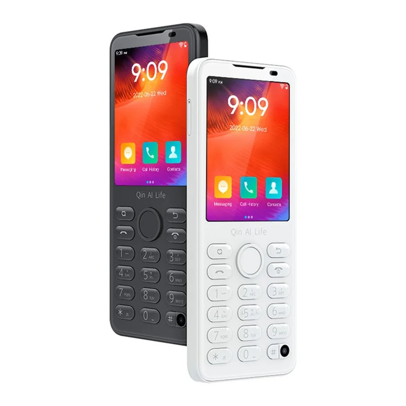 Qin F21 Pro Smart Keypad Phone 5MP Rear + 2MP Front Camera 2.8 Inch Touchscreen Android 11 Cellphone, 3GB+32GB - White