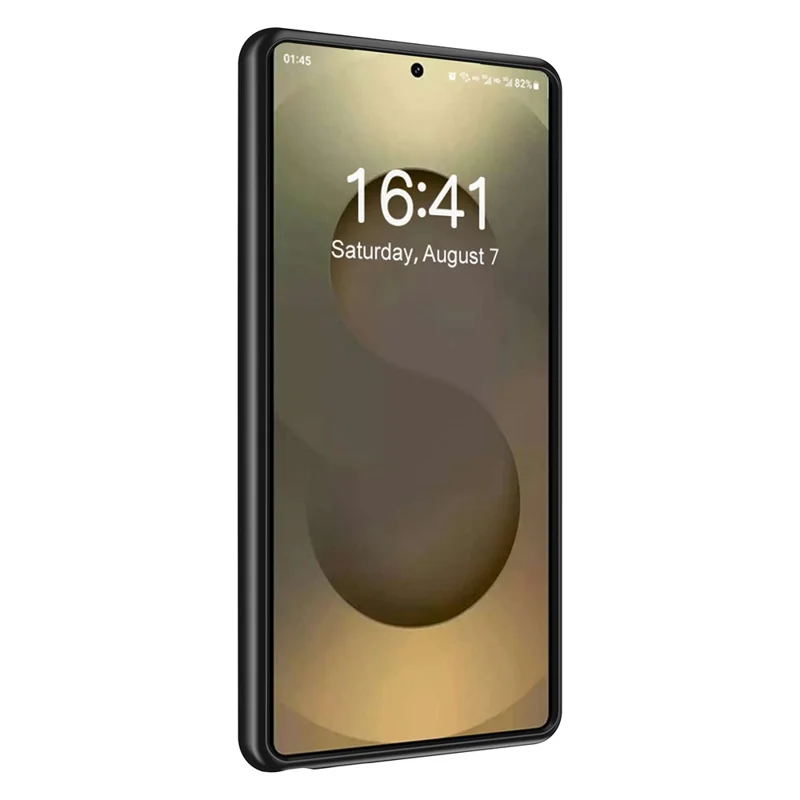 M02 для Samsung Galaxy S26 Ultra чехол с зарядкой из ТПУ 6000 мА·ч с увеличенным сроком работы и светодиодным индикатором — черный