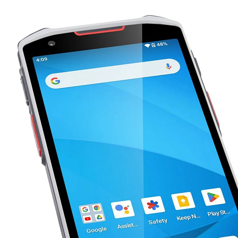 UNIWA NR5502 5.5 Inch 5G Android 13 Rugged Phone IP66 Waterproof 6GB+128GB PDA Phone - Black