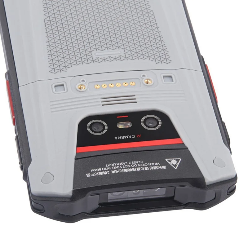 UNIWA NR5502 5.5 Inch 5G Android 13 Rugged Phone IP66 Waterproof 6GB+128GB PDA Phone - Black