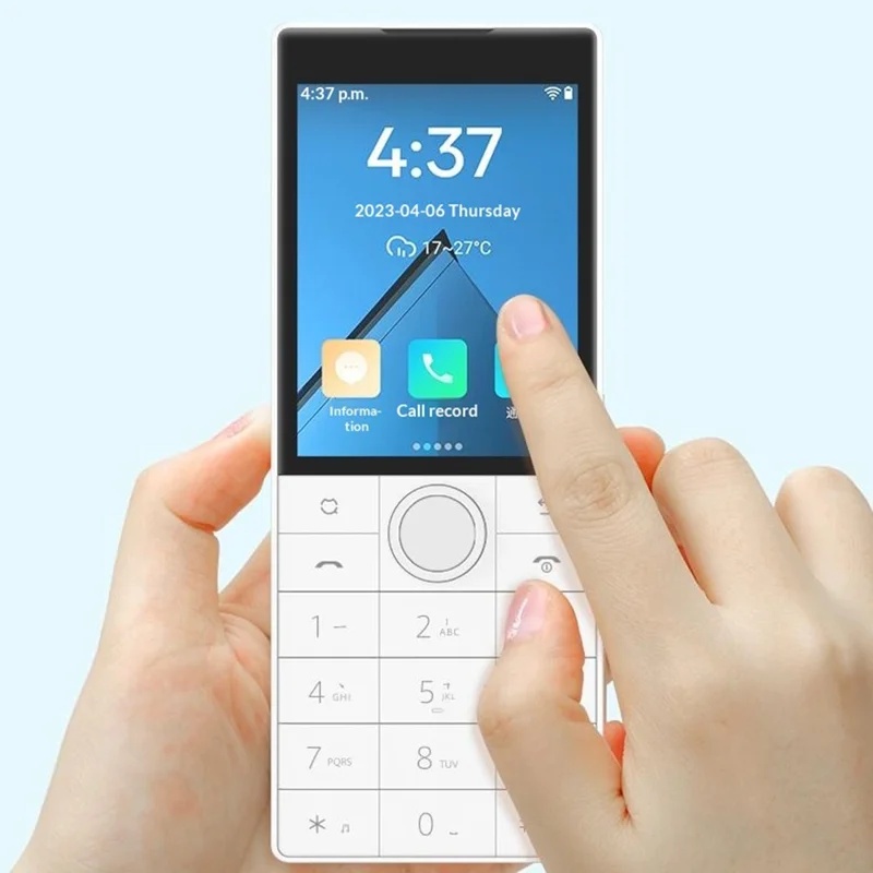 QIN F22 2.8 Inch MTK6739 3GB 32GB 4G Smart Mini Phone Android 11 Touchscreen Smartphone - White