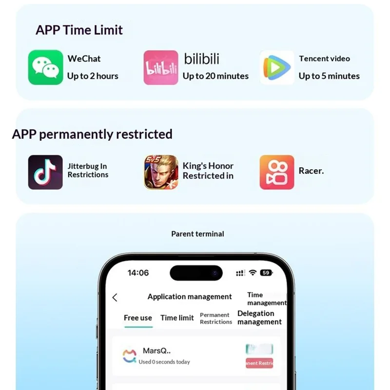 QIN F22 2.8 Inch MTK6739 3GB 32GB 4G Smart Mini Phone Android 11 Touchscreen Smartphone - White