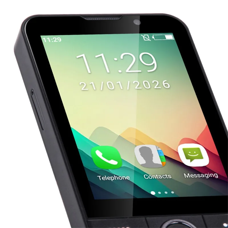 UNIWA F27 PRO 4G Button Smartphone Dual Camera 3.5 Inch TFT Screen Android 11 Cellphone with Physical Keypad, 2+16GB