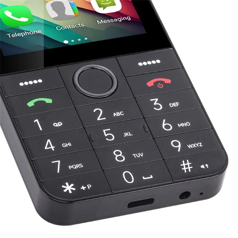 UNIWA F27 PRO 4G Button Smartphone Dual Camera 3.5 Inch TFT Screen Android 11 Cellphone with Physical Keypad, 2+16GB