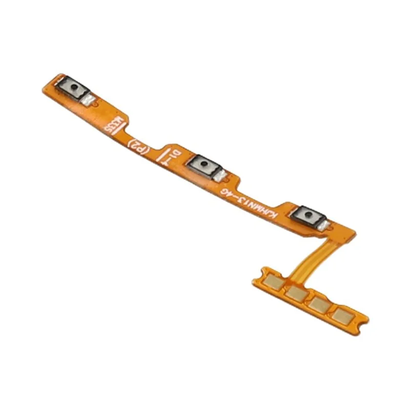 Cable flexible de botones de encendido y volumen para Xiaomi Poco M7 Pro 5G (sin logotipo)