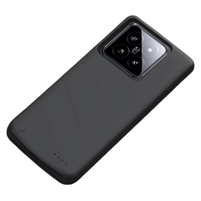 For Xiaomi 14 10000mAh Battery Case Phone Power Bank Protective Cover - Black