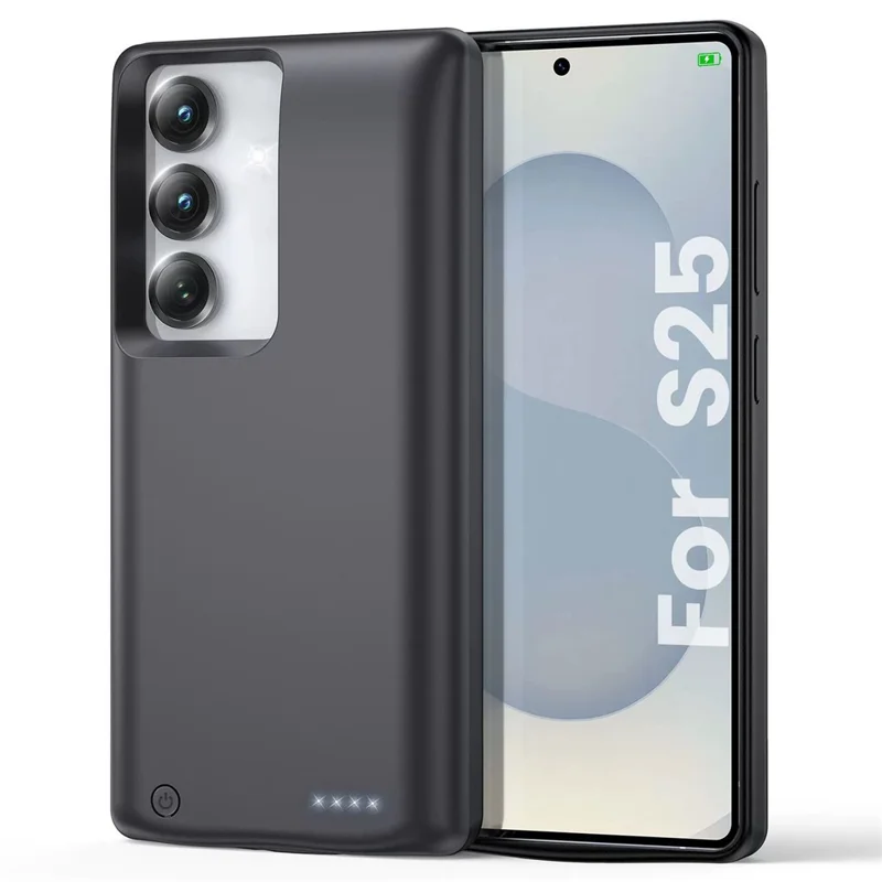 10000mAh Phone Battery Case for Samsung Galaxy S24  /  S25 Charging Power Bank Battery Pack Protective Cover with LED Display