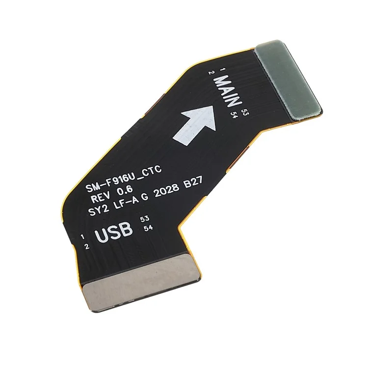Pour Samsung Galaxy Z Fold2 5G OEM Motherboard Dock Connector Flex Cable Remplacement (sans Logo)