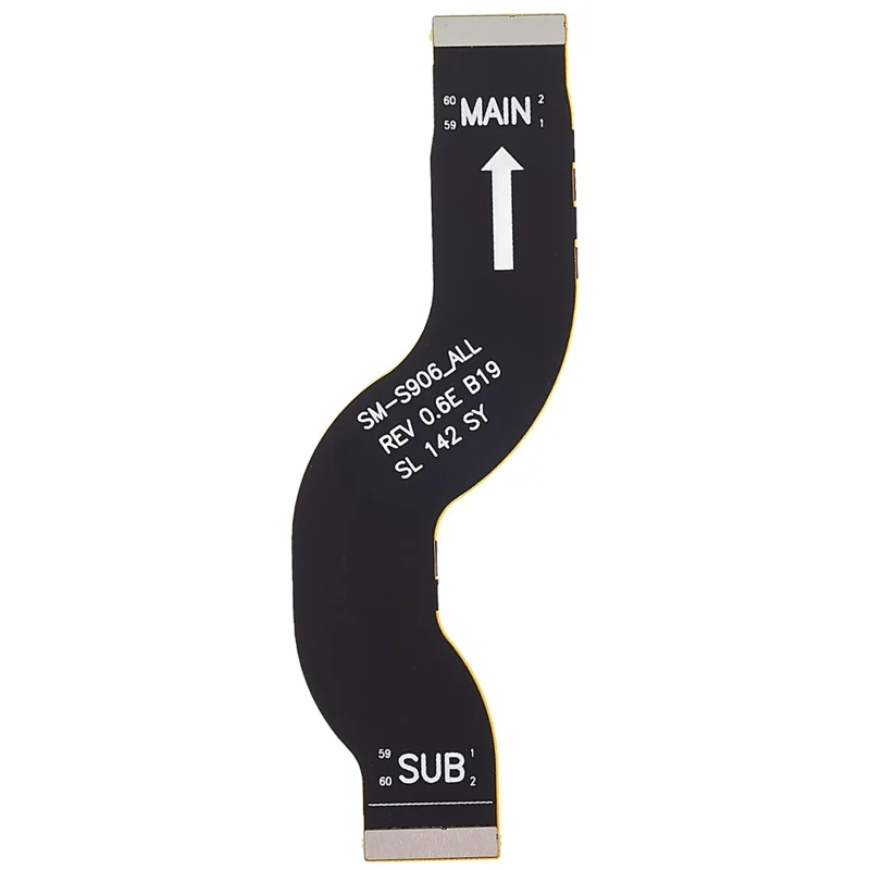 Para o Samsung Galaxy S22+ 5G S906 Motherboard Dock Connector Flex Cable Substacement (sem Logotipo)