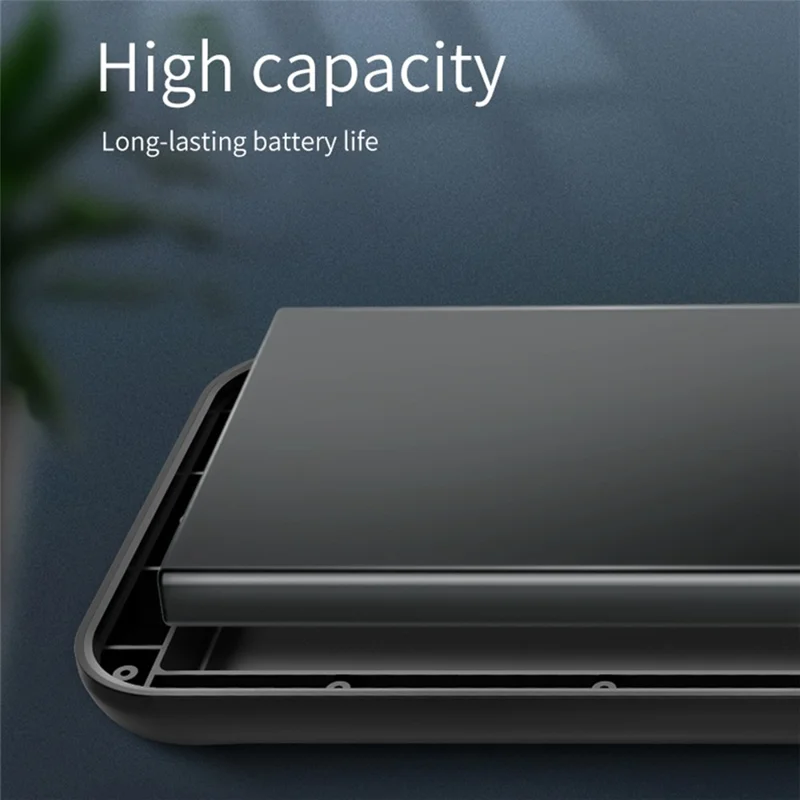 B88 For iPhone 12 6.1 inch / 12 Pro 6.1 inch 6500mAh Soft TPU Edge ABS Charging Case Rechargeable Extended Battery Compatible with MagSafe Wireless Charger (Support Audio)