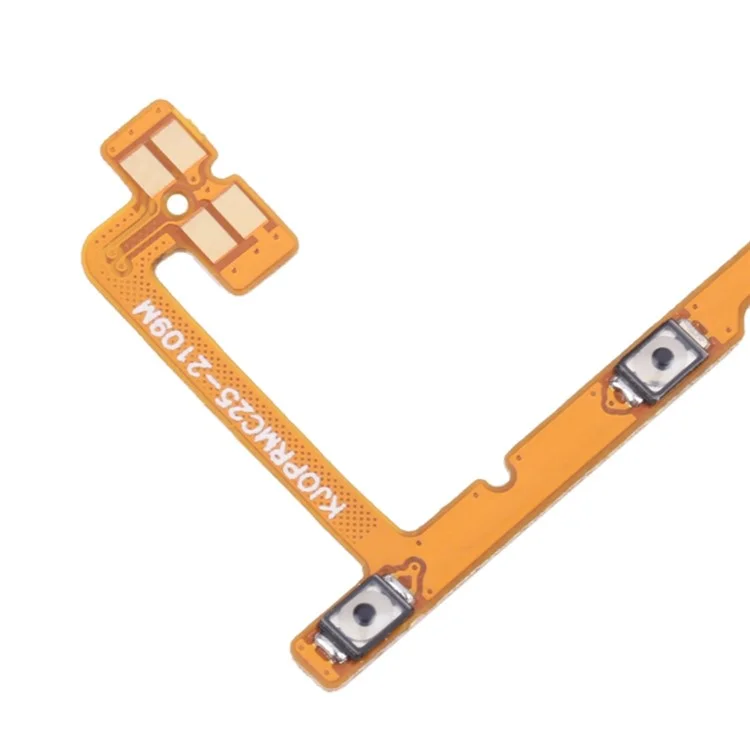 For Realme C25 Power On / Off and Volume Flex Cable Replacement Part (without Logo)