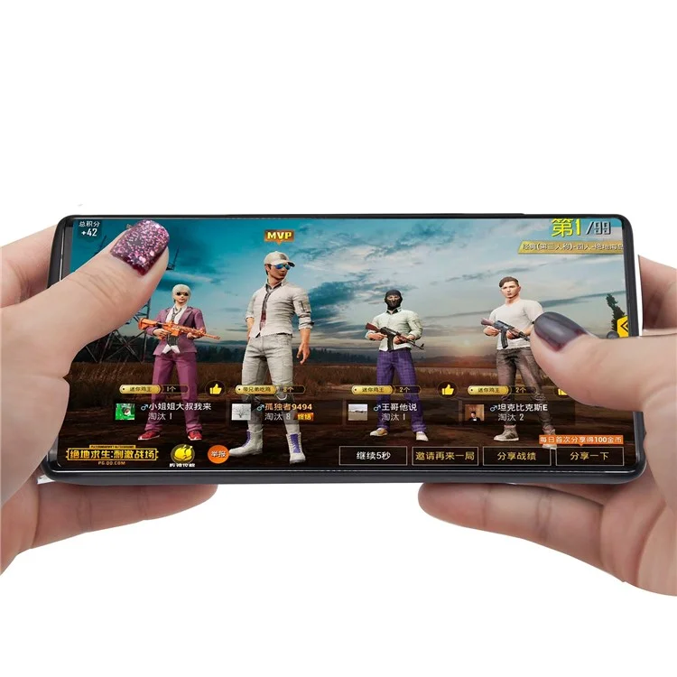 E40 Für Samsung Galaxy Note 10 4G 5000mAh Telefon Wiederaufladbar Erweiterter Akku -klappständer Kickstand Soft TPU Edge Ladevorgang