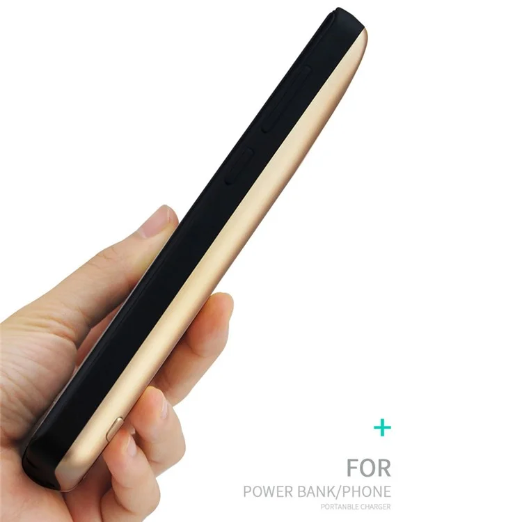E58 Per Samsung Galaxy Note9 N960 Batteria estesa ricaricabile da 5000mAh Custodia con caricatore mobile Bordi in TPU con supporto - Nero