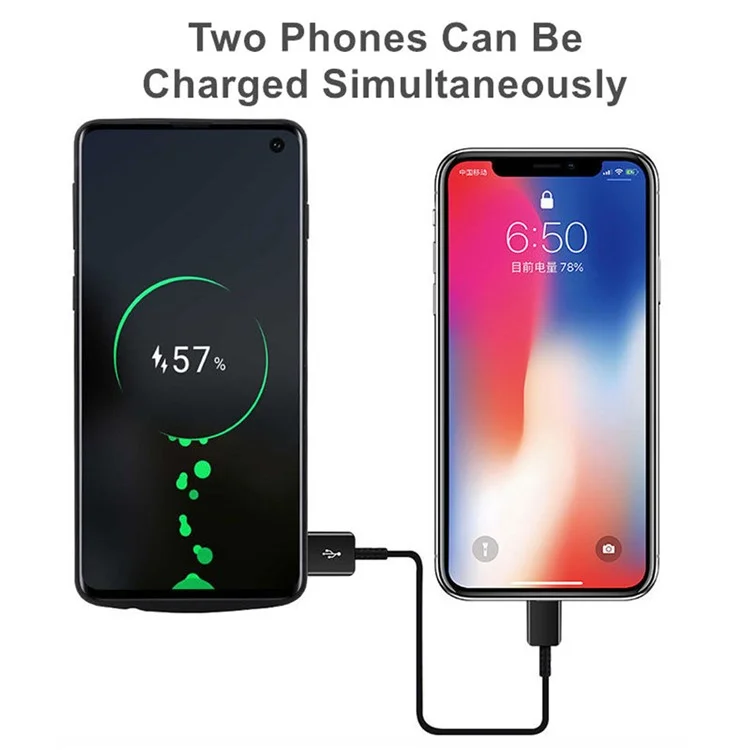 E27 für Samsung Galaxy S10 4G 6000mAh Wiederaufladbare Erweiterte Batterie Rückfall Fall Faltbarer Ständer Design Weiche TPU Kante Handy Ladegerät