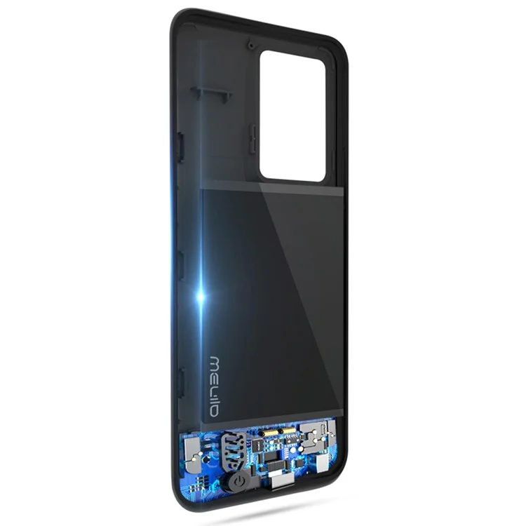 E75 For Samsung Galaxy Note20 Ultra 4G / 5G 6000mAh Portable Power Bank Rechargeable Extended Battery Kickstand Design Large Capacity Phone Charging Back Case