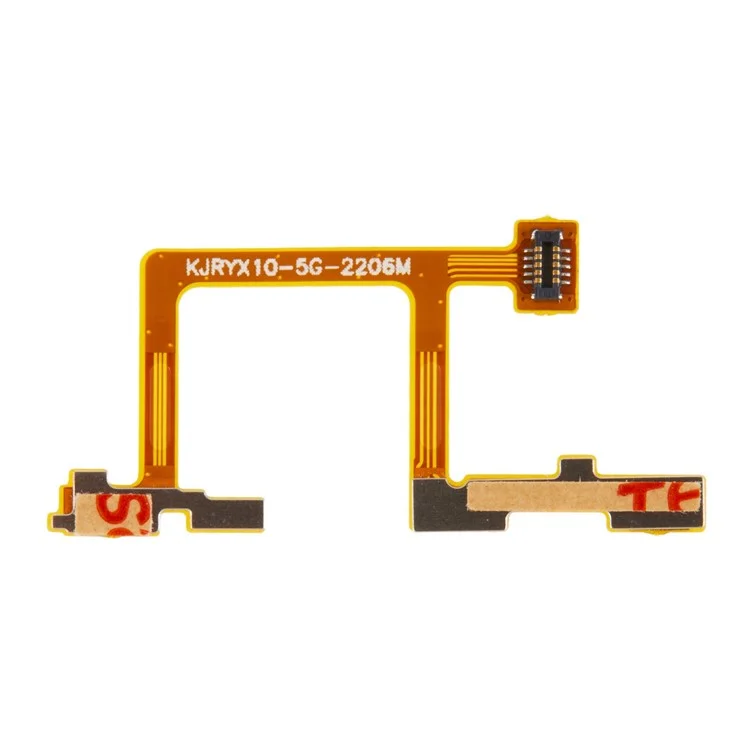 Para Honra X10 5g Power On / Off e o Volume Flex Cable Substacting Part (sem Logotipo)