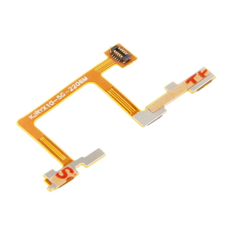 Para Honra X10 5g Power On / Off e o Volume Flex Cable Substacting Part (sem Logotipo)