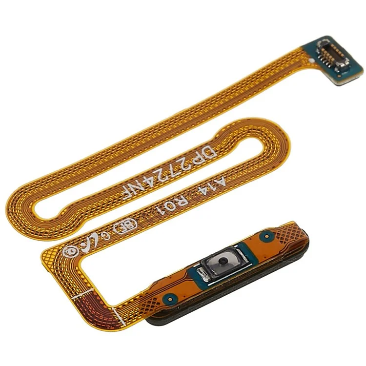 For Samsung Galaxy A14 4G A145F OEM Power On / Off Flex Cable Fingerprint Identification Flex Cable (without Logo) - Black