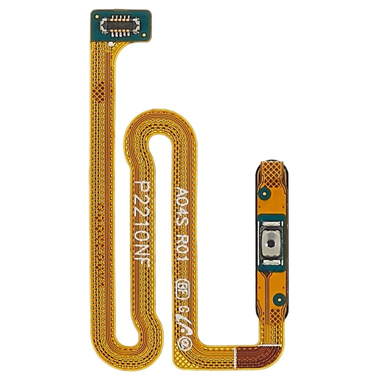 For Samsung Galaxy A04s 4G (164.7 x 76.7 x 9.1 mm) OEM Power On / Off Flex Cable Fingerprint Identification Flex Cable (without Logo) - Black