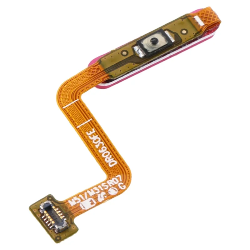 For Samsung Galaxy M51 M515 Power On / Off Flex Kabel Udskiftning (uden Fingeraftryksfunktion) (uden Logo) - Rød