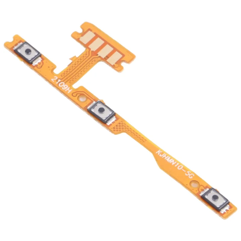 For Xiaomi Redmi Note 10 5G Power On  /  Off and Volume Flex Cable Replacement Part (without Logo)