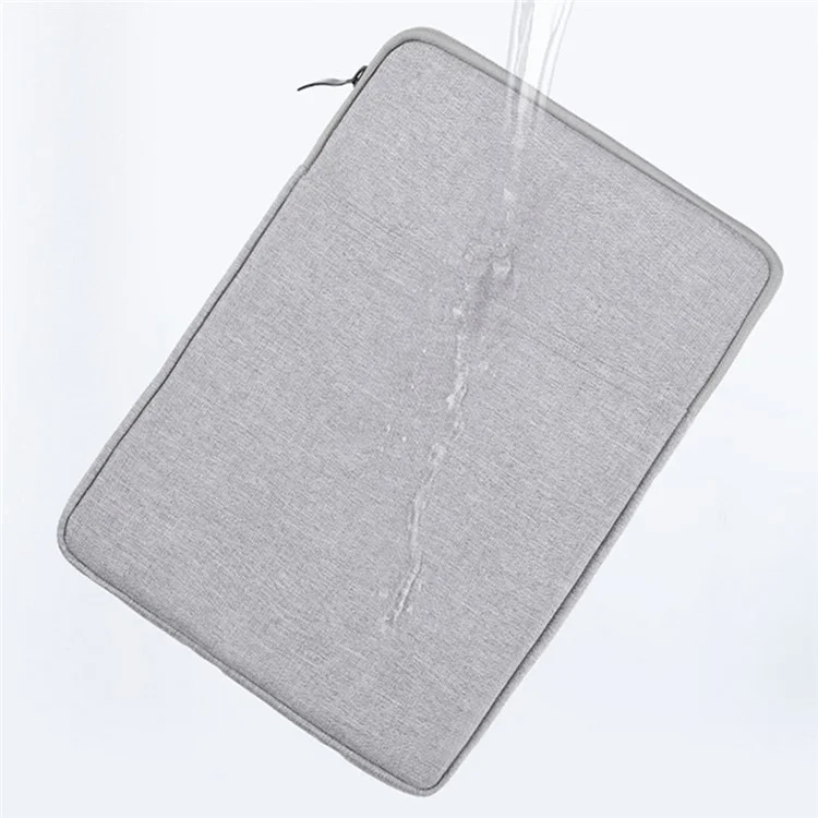 Anti-Drop Sleeve Bag for 10.5-inch Tablets Portable Carrying Case with Outer Pouch - Light Grey