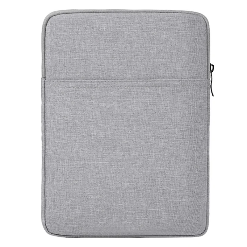 Waterproof Sleeve Bag for 10-inch Tablets Carrying Case Portable Anti-Scratch Bag with Pouch - Light Grey