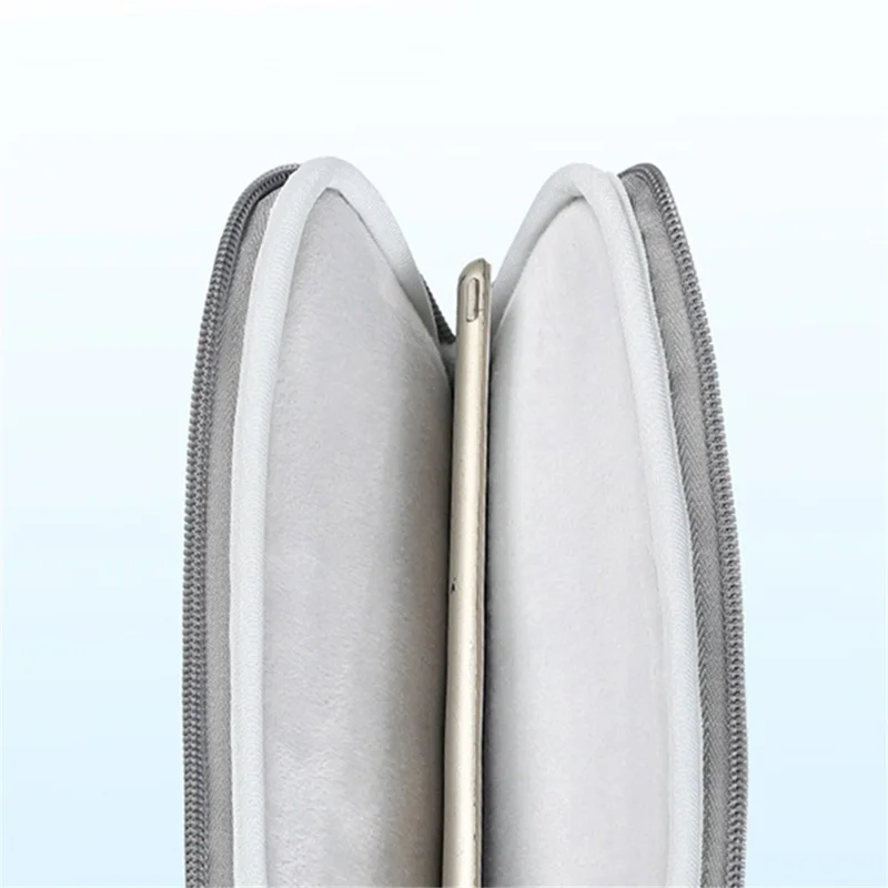 Waterproof Sleeve Bag for 10-inch Tablets Carrying Case Portable Anti-Scratch Bag with Pouch - Pink