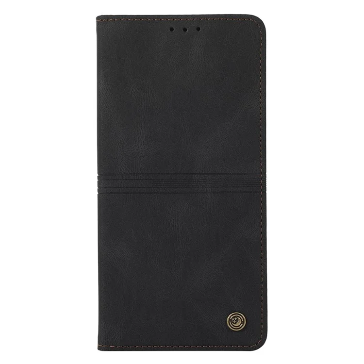 Для Samsung Galaxy S23 Ultra Dream Series Anti-drop PU Leather Phone Wallet Case Stand Protective Phone Cover - Чёрный