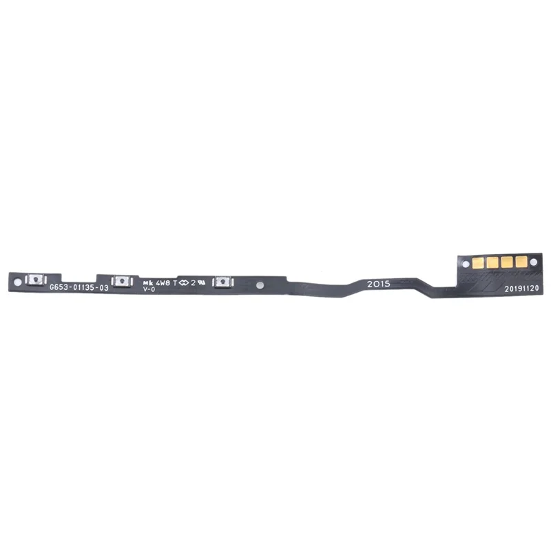Oprindelig Power- og lydstyrkeknapper Flex-kabel til Google Pixel 4a 4G G025J, GA02099, erstatningsdel (uden logo)