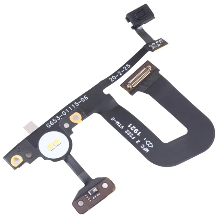 Para o Google Pixel 4a 5G GD1YQ, G025I OEM Camera Flash Flex Cable Phone Replacement Part (sem logo)