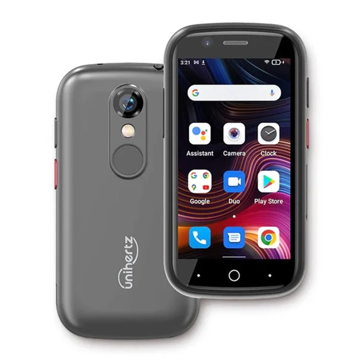 UNIHERTZ Jelly 2E Téléphone mobile 3.0 pouces MT6761D 4 Go+64 Go 2000mAh 16 MP 4G Mini Smartphone