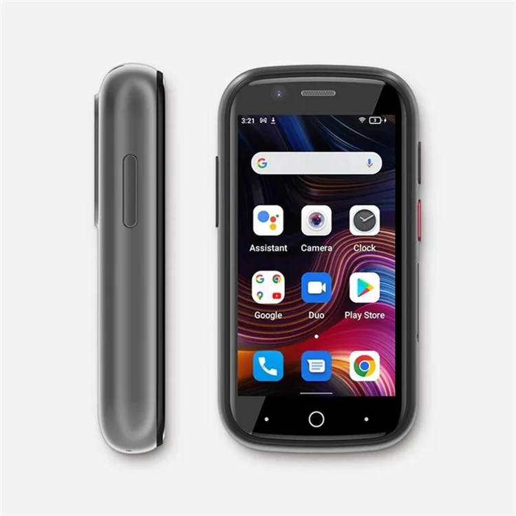 UNIHERTZ Jelly 2E Téléphone mobile 3.0 pouces MT6761D 4 Go+64 Go 2000mAh 16 MP 4G Mini Smartphone