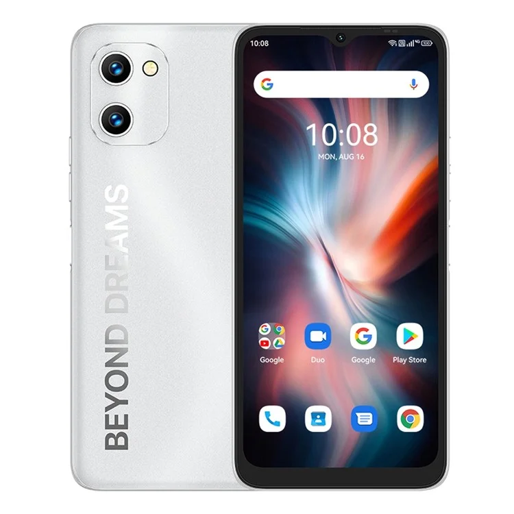 UMIDIGI C1 MAX 6.52 "6gb+128gb Android 12 Teléfono 5150mah 50MP Smartphone - Plata