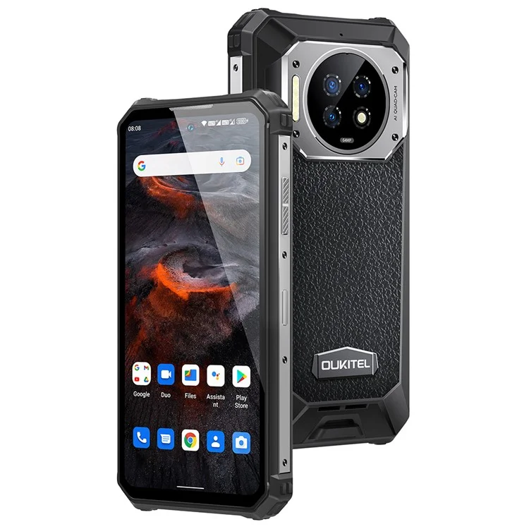 OUKITEL WP19 Smartphone IP68 Waterproof 6.78'' Helio G95 8GB+256GB Shockproof Dustproof Mobile Phone 64MP Camera 21000mAh Battery