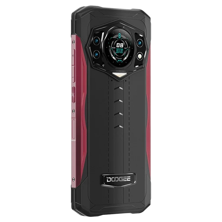 DOOGEE S98 Unlocked Rugged Smartphone 6.3'' Helio G96 8GB+256GB Shockproof Ductproof Android Phone IP68 Waterproof 64MP - Red