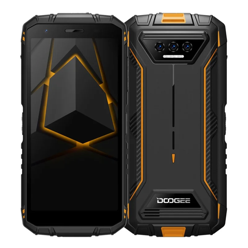 DOOGEE S41 Pro Rugged Phone 5.5'' Helio A22 4GB+32GB Unlocked Android 12 Smartphone - Orange