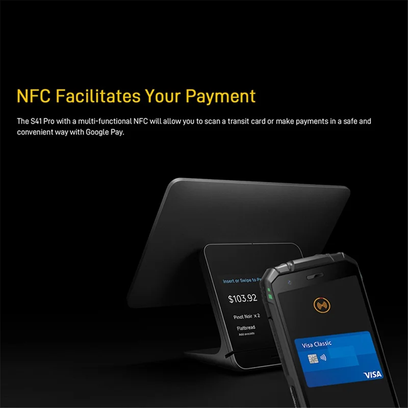 DOOGEE S41 Pro Rugged Phone 5.5'' Helio A22 4GB+32GB Unlocked Android 12 Smartphone - Orange