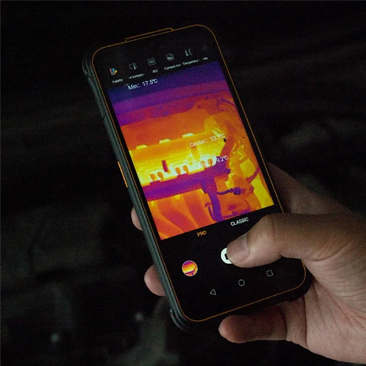AGM Glory G1S 6.53" Rugged Smartphone Thermal Imaging 5G Android 11 5500mAh IP68 / 69K Waterproof Cellphone, 8+128G - US Version