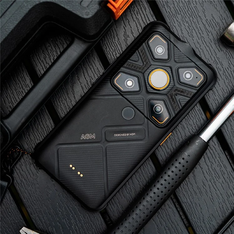 AGM Glory G1S 6.53" Rugged Smartphone Thermal Imaging 5G Android 11 5500mAh IP68 / 69K Waterproof Cellphone, 8+128G - US Version