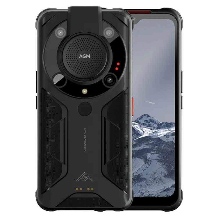AGM Glory G1 Pro 5G Téléphone Portable Durci 6.53" Qualcomm Snapdragon 480 Smartphone 8GB+256GB IP68 Étanche Anti-Chute Anti-Poussière - Version RU